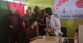​পরশুরামে ফ্রি মেডিকেল ক্যাম্প ও বন্যার আগাম প্রস্তুতি সভা, শিক্ষাসামগ্রী বিতরণ
